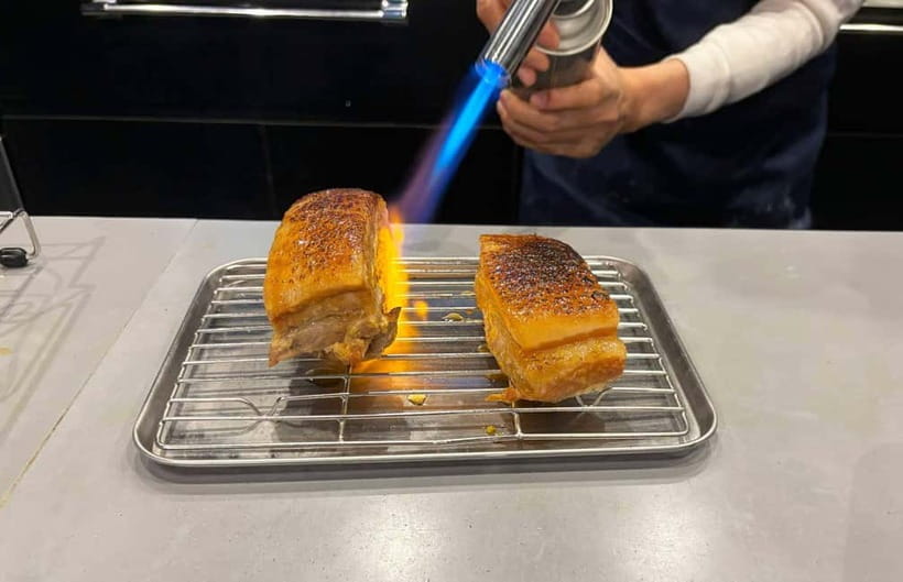 Ramen Making from Scratch +Akihabara Tour –Cooking Class - Patia Kitchen Studios: a real-feeling kitchen setup