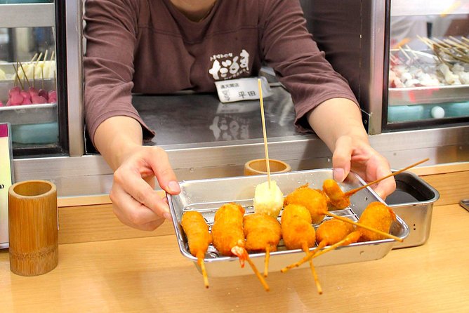 Retro Osaka Street Food Tour: Shinsekai - Stop-by-stop: from Tsutenkaku to Sennariya Coffee