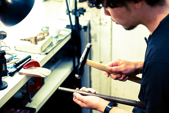 Ring making experience　 Completed in about 1 hour! - The Hands-On Hammering Moment (The Part You’ll Remember)