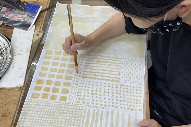 Roketsu dyeing experience: M course Roketsu Dyeing Experience - Teaching style and language reality: plan for visuals