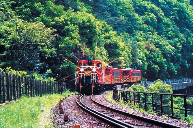 Sagano Romantic Train & Arashiyama, Kiyomizudera, Fushimi Inari Taisha Day Tour - Kiyomizu-dera: UNESCO Views, Otowa Waterfall, and the Big Stage