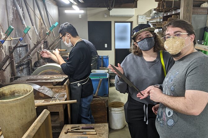 Sakai - Knife Factory and Craft Walking Tour - Stop 3: Sakai Traditional Crafts Museum and the knife shop pairing