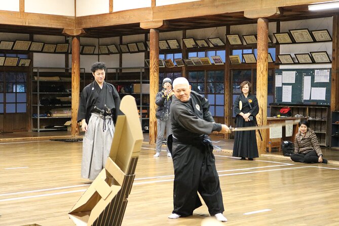 Samurai Experience Mugai Ryu Iaido in Tokyo - Mock katanas, safety, and tameshigiri: the part you’ll remember