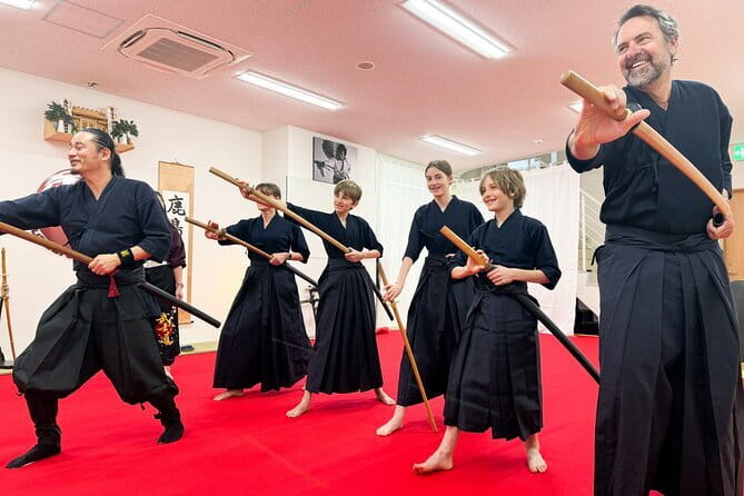 Samurai Training in Tokyo: Swords, Bushido & Mental Discipline - One Authentic Combat Kata, Then One-on-One Sparring