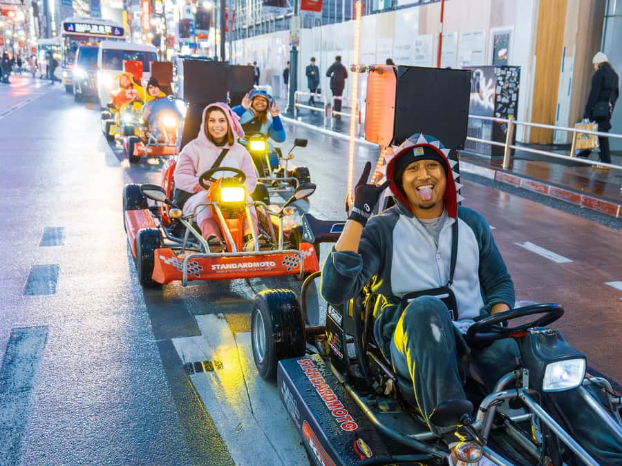 Shibuya#2 Go Karting Tour with Funny Costume - Shibuya Scramble on Four Wheels: What the Ride Feels Like