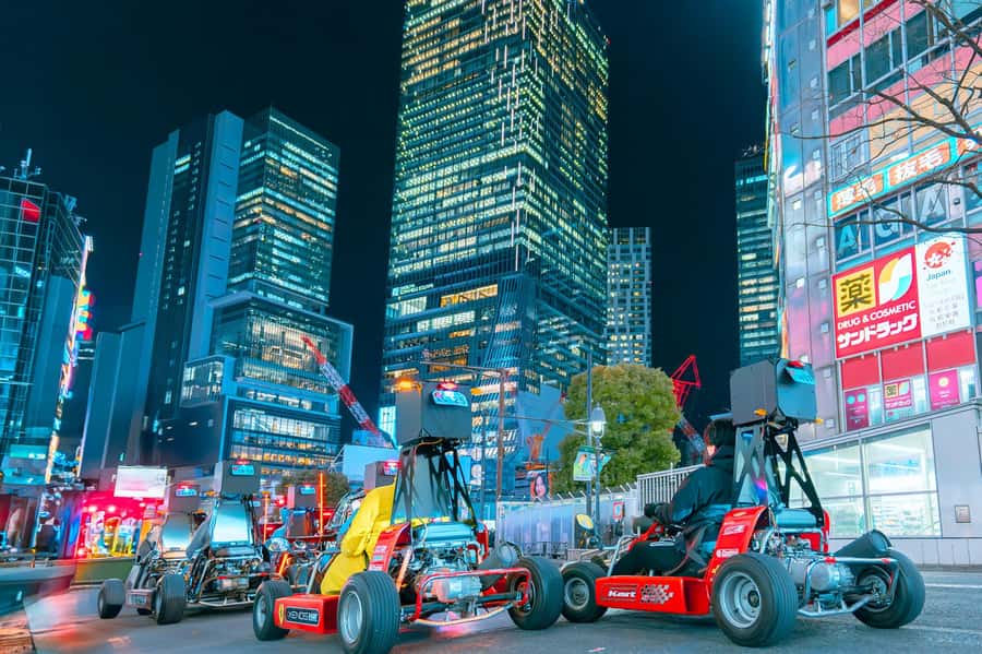 Shibuya#2 Go Karting Tour with Funny Costume - Safety Briefing and Insurance: The Rules You Must Know
