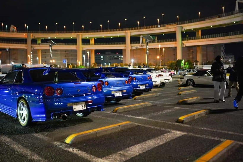 Shibuya City: Daikoku PA GT-R R35, R34, R33 or R32 Tour - A Tuned JDM Tour, Not a Taxi With Stops