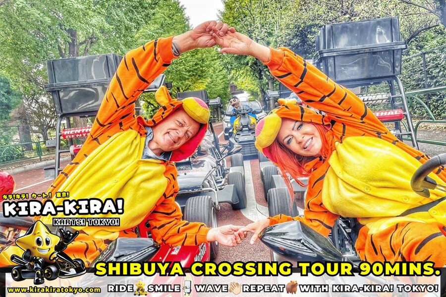 Shibuya Crossing x Tokyo Tower and more! Go-Kart Tour - Harajuku Streets: Costumes, Photo Poses, and a Faster Way to Orient