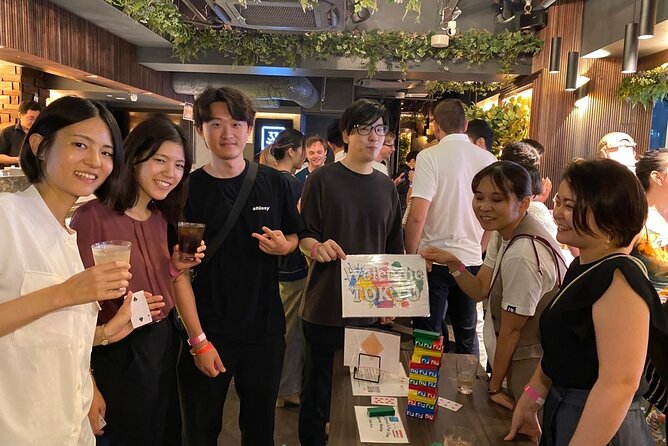 Shibuya Local "Solo Going" Int'l Party Unlimited Drink Ex. Sunday - Shibuya Sunday Solo Party Basics, 7 pm to About 9:30 pm