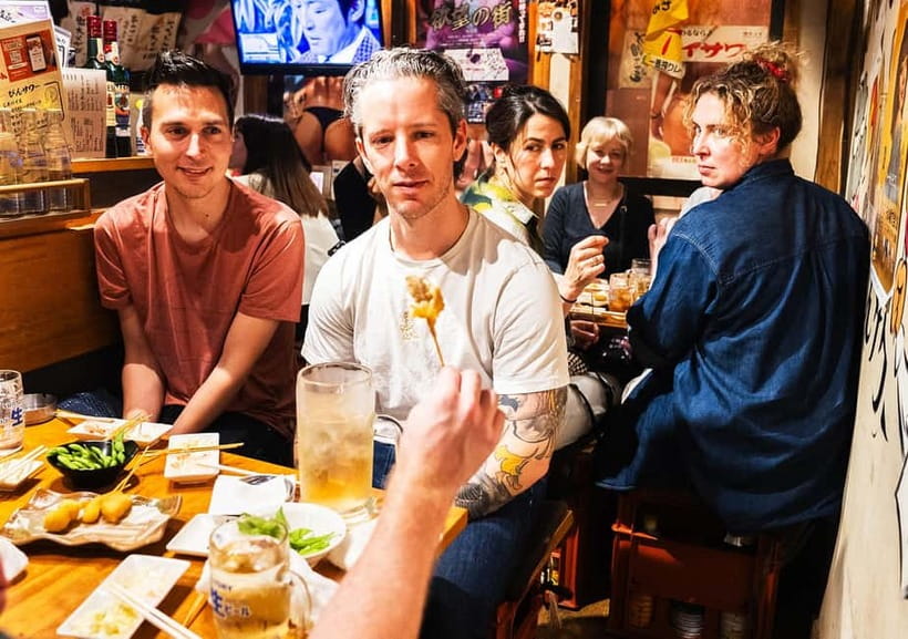 Shinjuku: Food Tour - 15 Dishes at 4 local eateries - Omoide Yokocho: dinner start with real local flavor