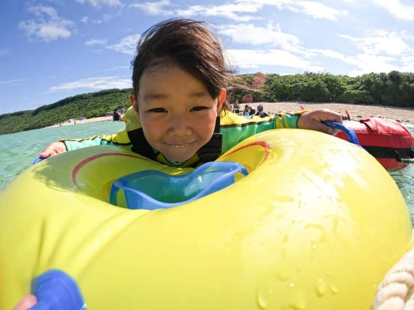 Snorkeling Activity in Okinawa Miyako Japan - Free photo data and how guides like Mio and Smiling Kazukun help you get shots