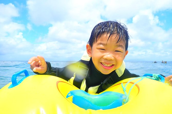 Snorkeling in the Blue Cave area【Okinawa Prefecture: Free feeding & photo images!English and Chinese speaking guide available! - Price and value around $19.82 plus the 300 yen facility fee