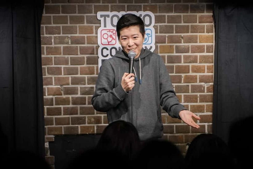 Stand-Up Comedy in Shibuya (English) - Before the show starts: the bar setup you will actually use