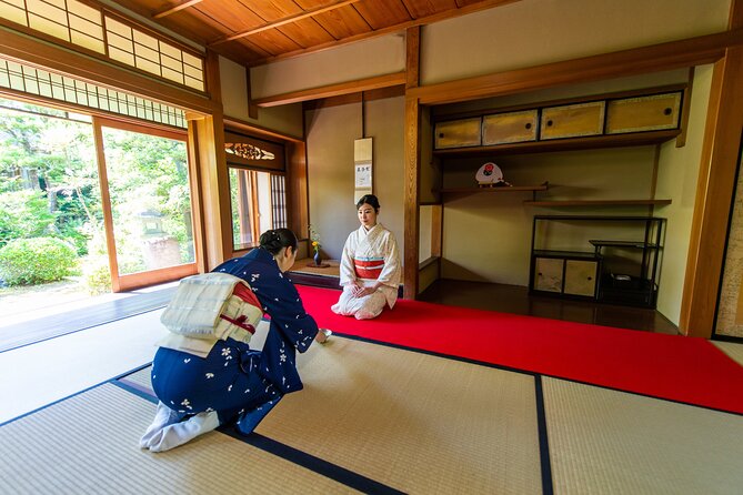 Stunning Private Tea Ceremony: Camellia Garden Teahouse - Watching the ritual with the garden as your backdrop
