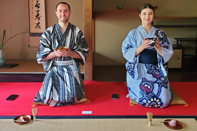 Stunning Private Tea Ceremony: Camellia Garden Teahouse - Kimono details: dresser on site, rental not provided