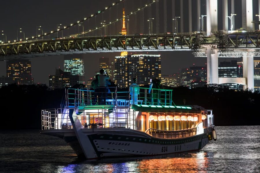 Sumida River: Japanese Traditional Yakatabune Dinner Cruise - Getting on the boat near Azumabashi in Asakusa