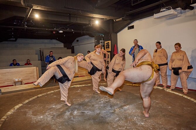 【SUMO FESTIVAL】Tokyo Ginza: Sumo Show & Photo Experience - Morning Sumo Training, Then the Show Moves Fast