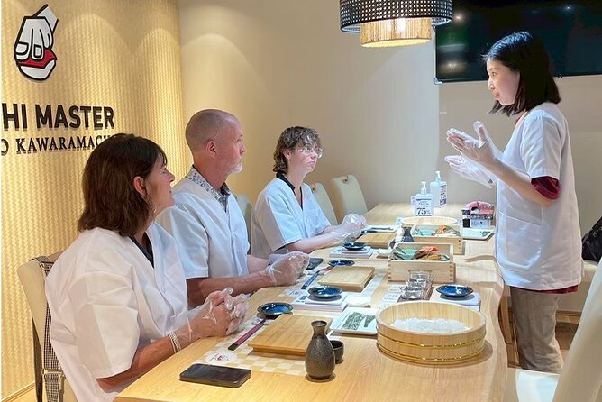 Sushi Making in Kyoto! Same-day bookings welcome! - The core course: nigiri and rolls, 10 pieces you make and eat