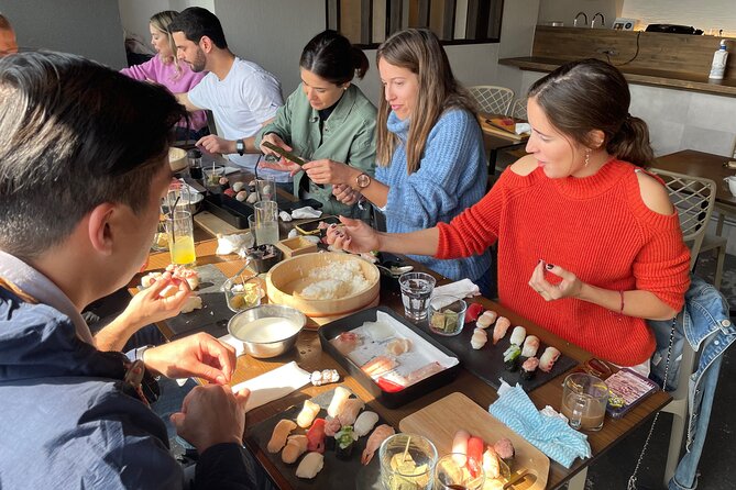 Sushi Making Tokyo Roll and Authentic Japanese Sushi Class - From classroom to lunch table, how the meal part works