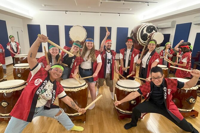 TAIKO, Japanese Drum Experience from Kyoto - Your first rhythms: technique, group pacing, and that cardio effect