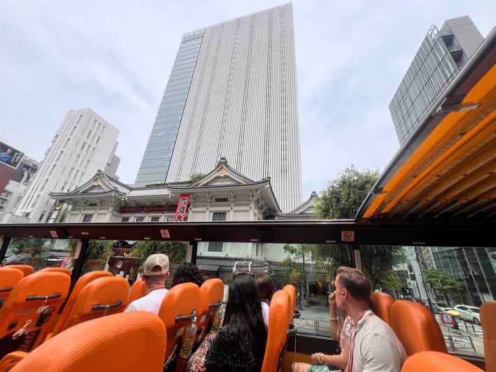 Tokyo: 60min Panoramic Open Top Bus Tour with Audio Guide - Open-Top Double-Decker + GPS Audio in 8 Languages