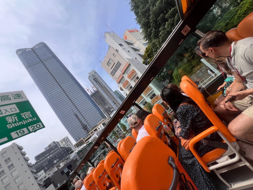 Tokyo: 60min Panoramic Open Top Bus Tour with Audio Guide - Rainbow Bridge to Odaiba, the Breeze Moment