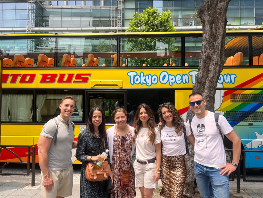 Tokyo: 60min Panoramic Open Top Bus Tour with Audio Guide - Passing Toyosu, Tsukiji Outer Market Area, and Kabuki-za