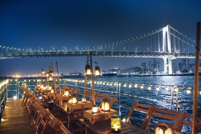 Tokyo Bay Yakatabune Dinner/Day Cruise with Japan Show and Drinks - The open-air deck: how to get better photos and enjoy the ride