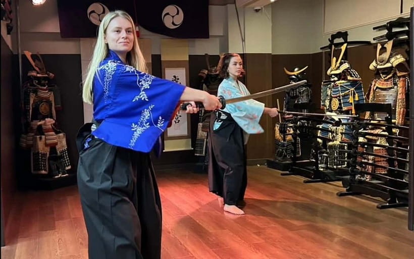 Tokyo: Best Samurai Experience - Photos, videos, and the finale performance with lights and soundtrack