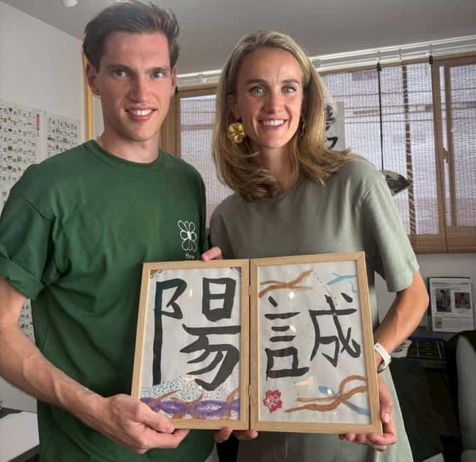 Tokyo:Calligraphy &Make your original folding fan in Asakusa - Price, value, and what you get for $16