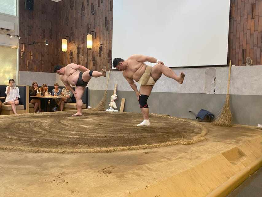 Tokyo: Challenge Sumo Wrestlers and Enjoy Meal - Seating Strategy at the Venue