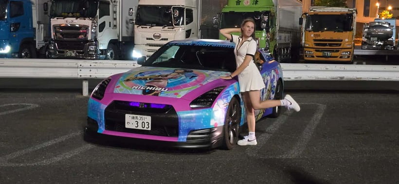 Tokyo: Daikoku JDM Car Meet in the Famous 303 600HP GTR R-35 - Entering the 303Garage world: why this night drive feels legitimate