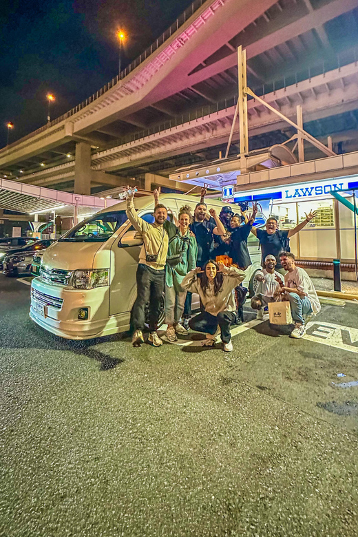 Tokyo: Daikoku JDM Car Meet Tour + LibertyWalk & Autobacs! - Shuto Expressway C1 loop: the drive is part of the show