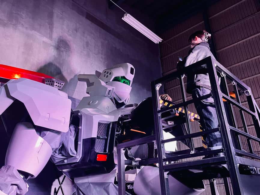 Tokyo: Giant Robot “Ingram” Factory Tour - The Inspection Paper Moment, and Why It Makes the Tour More Fun
