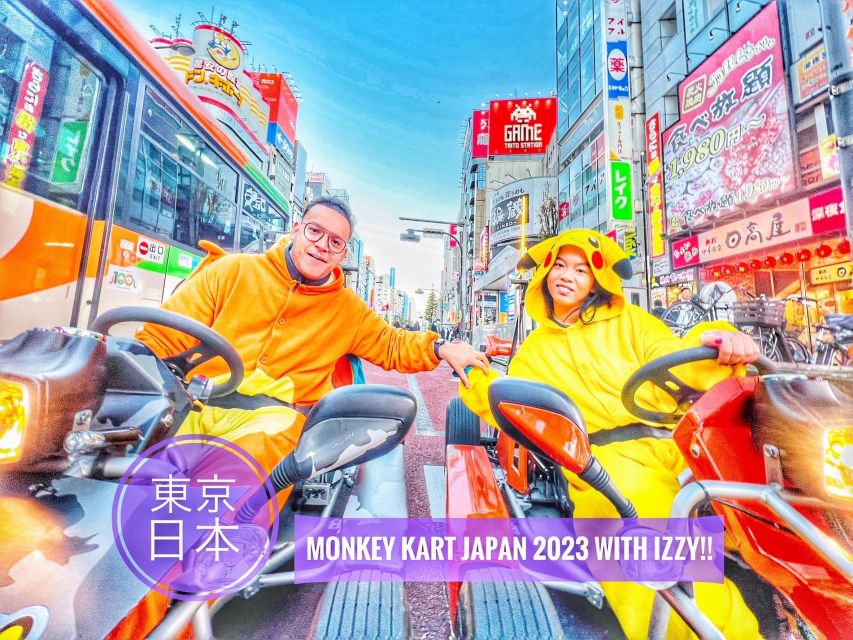 Tokyo Go-Karting Experience: Shibuya Crossing with Photos - Meeting at Monkey Kart SHIBUYA and getting sorted fast