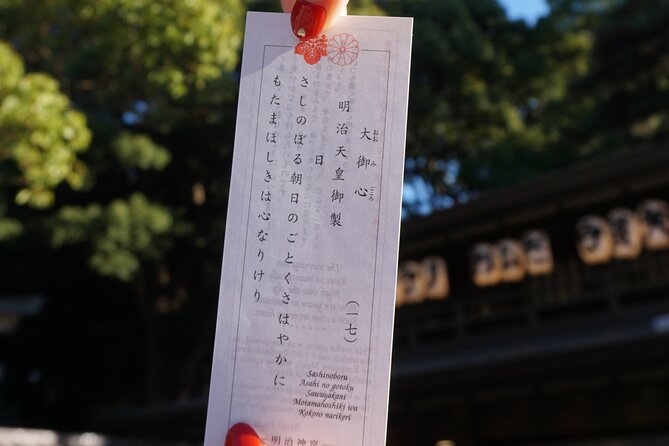 Tokyo: Harajuku Meiji Shrine to Shibuya Crossing Guided Tour - How the guide and small group change the whole experience