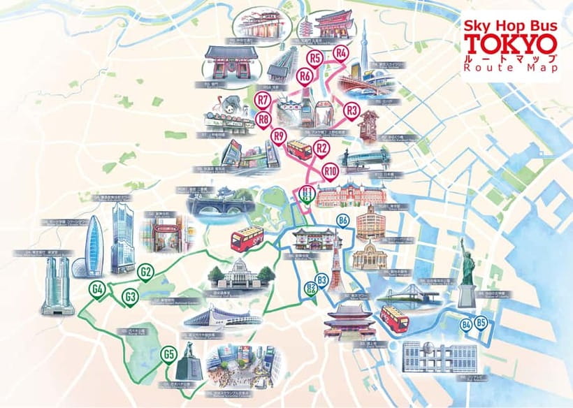 Tokyo: Hop-On Hop-Off Sightseeing Bus Ticket - Timing Tips When Buses Are Busy and Stops Feel Tight