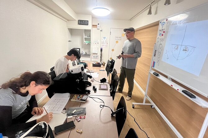 Tokyo/Ikebukuro Manga drawing workshop by pro-Manga artists - Chibi character creation with reference samples
