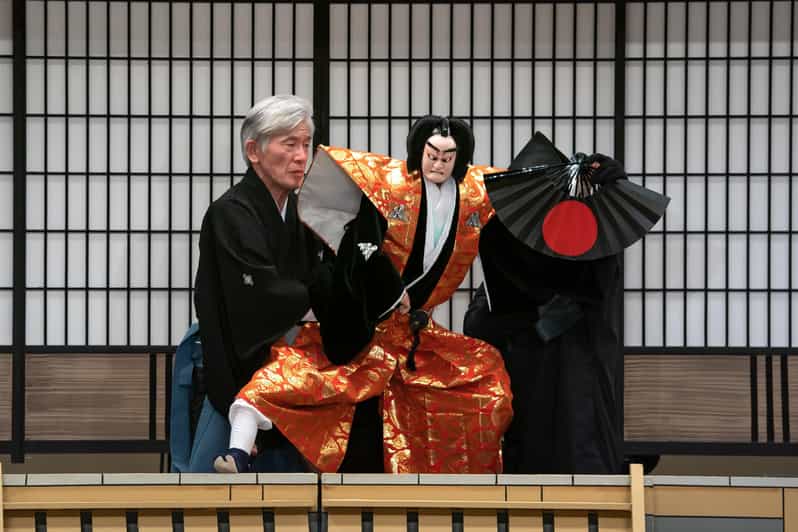 Tokyo: KABUKI, BUNRAKU, etc. presented by National Theatre - Bunraku: adult puppet theatre where voice, shamisen, and puppets lock together