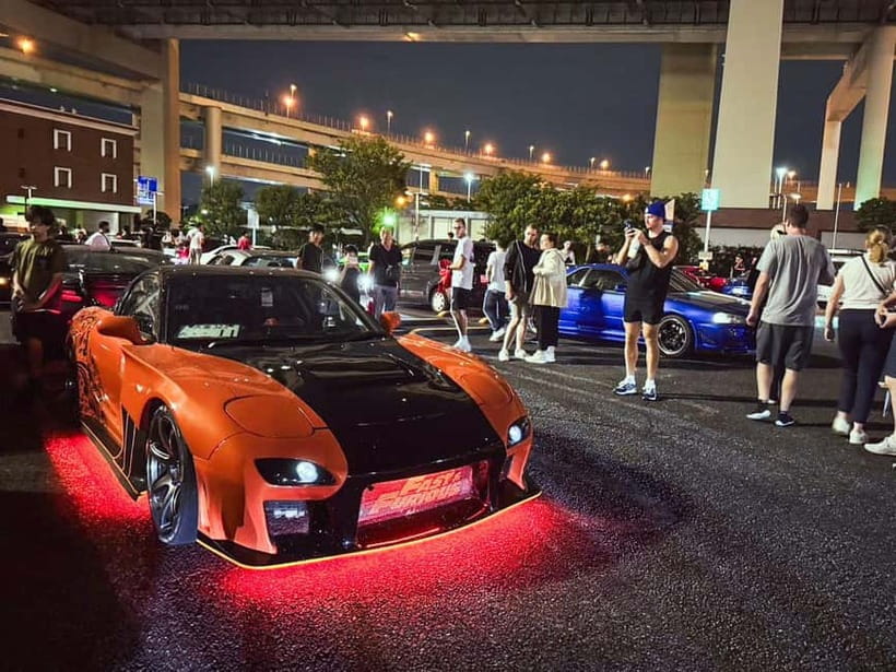 Tokyo: Legendary JDM CAR Daikoku Underground Meetup - Choosing your ride: Basic, Sports JDM, or a private Toyota Alphard
