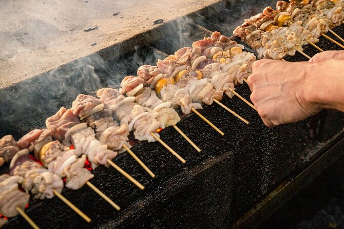 Tokyo Local Food Tour: Noodles, Skewers, Dumplings, Sweets - Shimbashi is the right base for a casual Tokyo food night