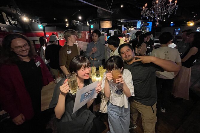 Tokyo Local Friends Solo attend Party All We Can Drink in Shibuya - Shibuya Nightlife Made Social for Solo Visitors