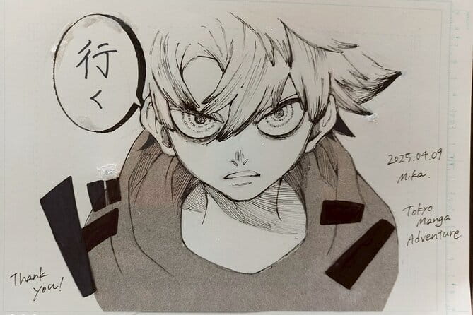Tokyo Manga Drawing Experience Pro Artist Workshop & MangaHistory - Tools, Drinks, and the Small-Group Advantage (Max 6)