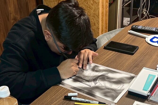Tokyo Manga Drawing Experience Pro Artist Workshop & MangaHistory - How the 3 Hours Unfold, From Manga History to Your Final Page