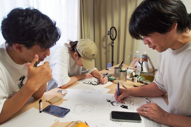 Tokyo Manga Drawing Workshop Guided by Active Pro Manga Artist - Choosing Your Character Idea (Yes, You Can Be a Beginner)