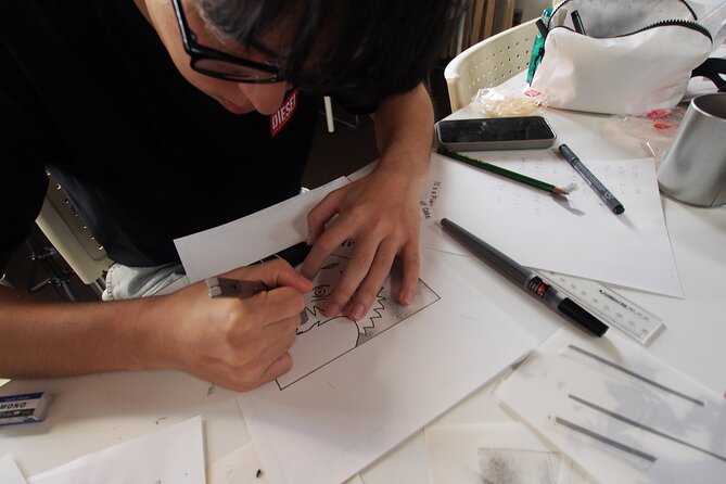 Tokyo Manga Drawing Workshop Guided by Active Pro Manga Artist - Meet the Artists: Masa and Chie Sensei (and the Translator Support)