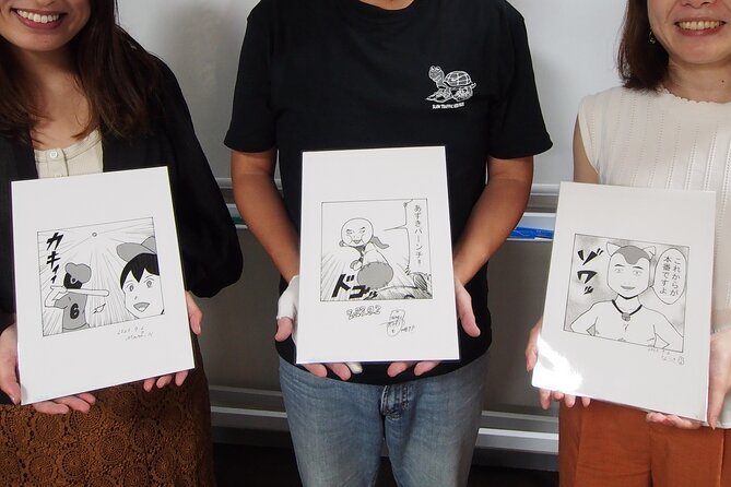 Tokyo Manga Drawing Workshop Guided by Active Pro Manga Artist - What You Take Home, and Why It’s More Than a Souvenir Photo