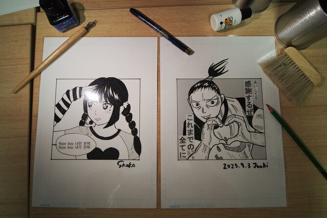 Tokyo Manga Drawing Workshop Guided by Active Pro Manga Artist - Inside the Small Group: What the 2 Hour 30 Minute Class Really Does