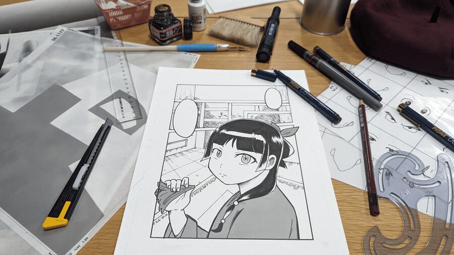 Tokyo: Manga Drawing Workshop Guided by Pro Manga Artist - What you actually create in this 150 minutes