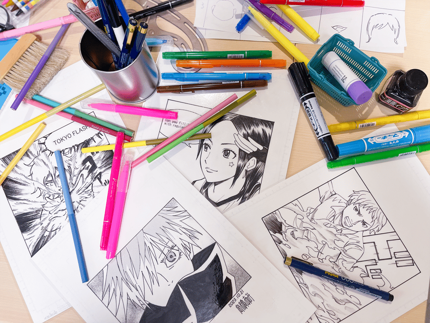 Tokyo: Manga Drawing Workshop Guided by Pro Manga Artist - Take-home keepsake: what you’ll bring back to your wall